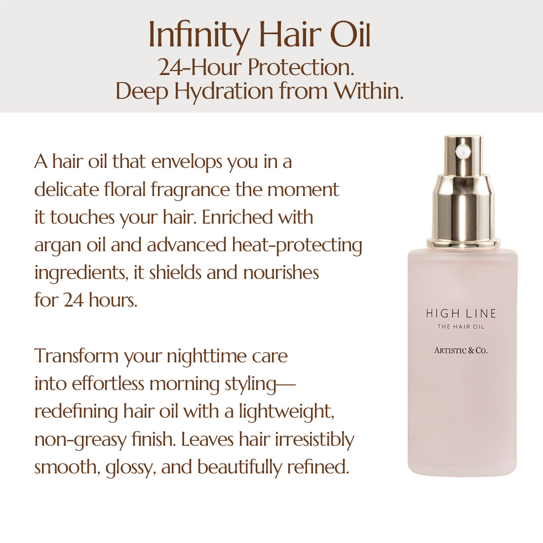 ARTISTIC&CO. HIGH LINE THE HAIR OIL