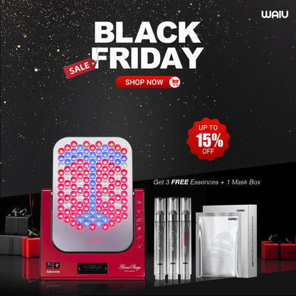 Aderans VIRUGA(R) LED Energy Light Therapy Device with Clean Ion Technology