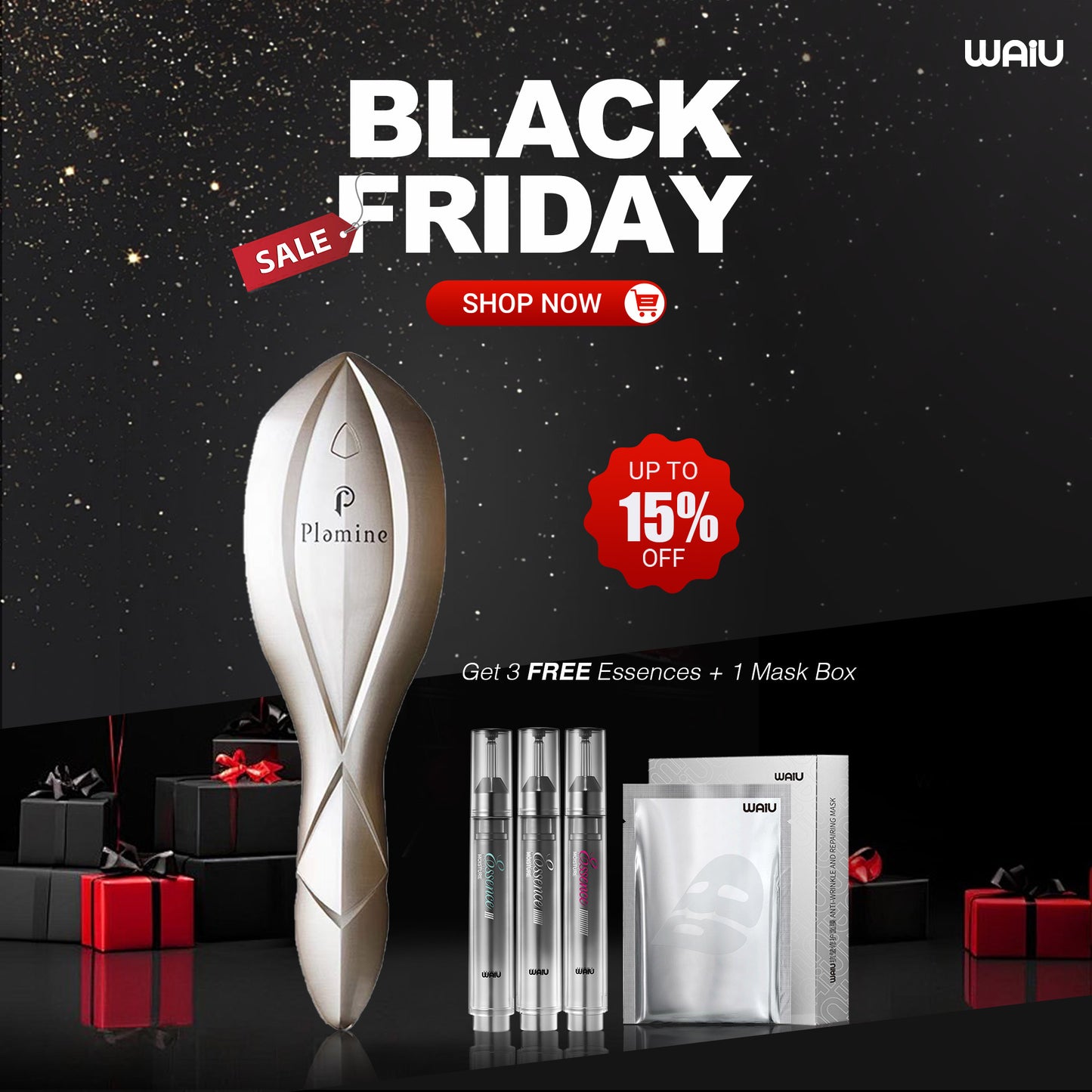 A. Global Plaminine Clione Spa Innovative Hair Care Brush